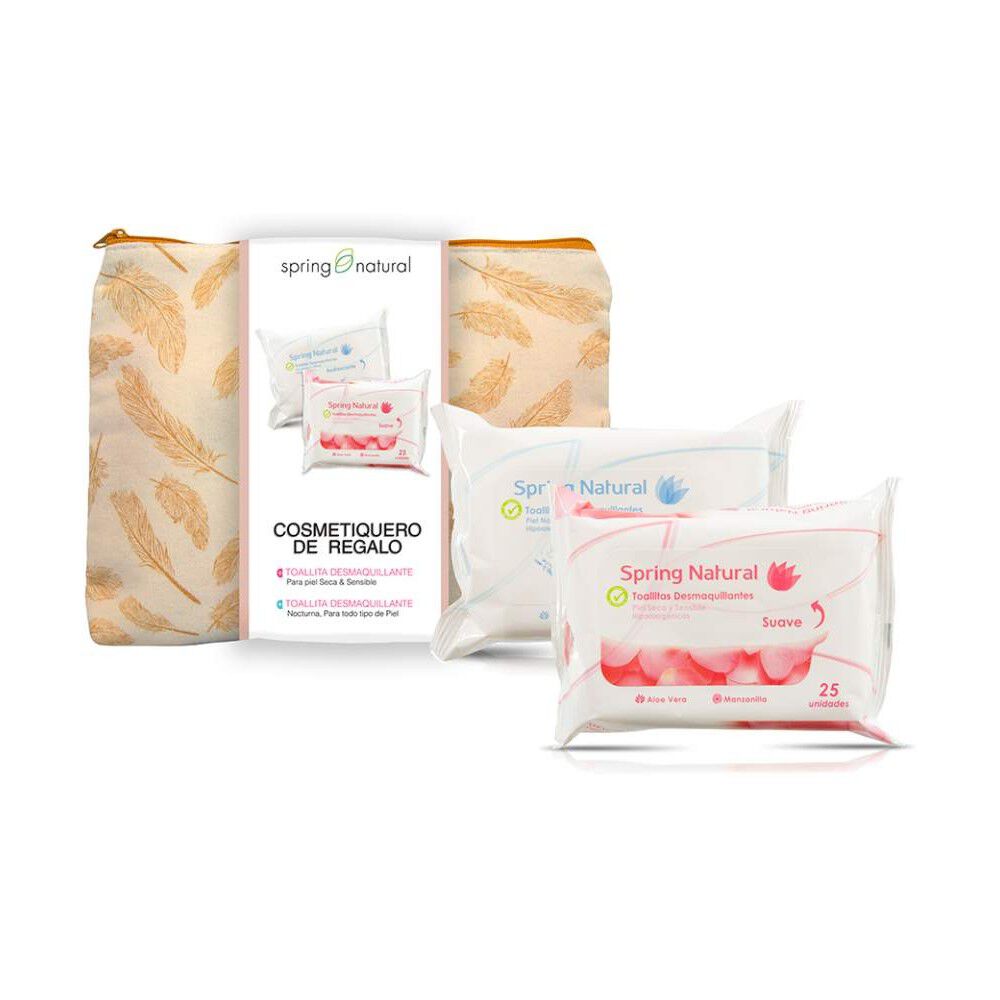 Set-Toallitas-Desmaquillantes-x2-+-Cosmetiquero-imagen