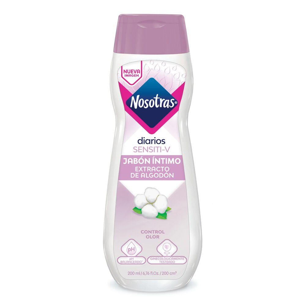 Jabón Íntimo Sensiti-V 200 mL