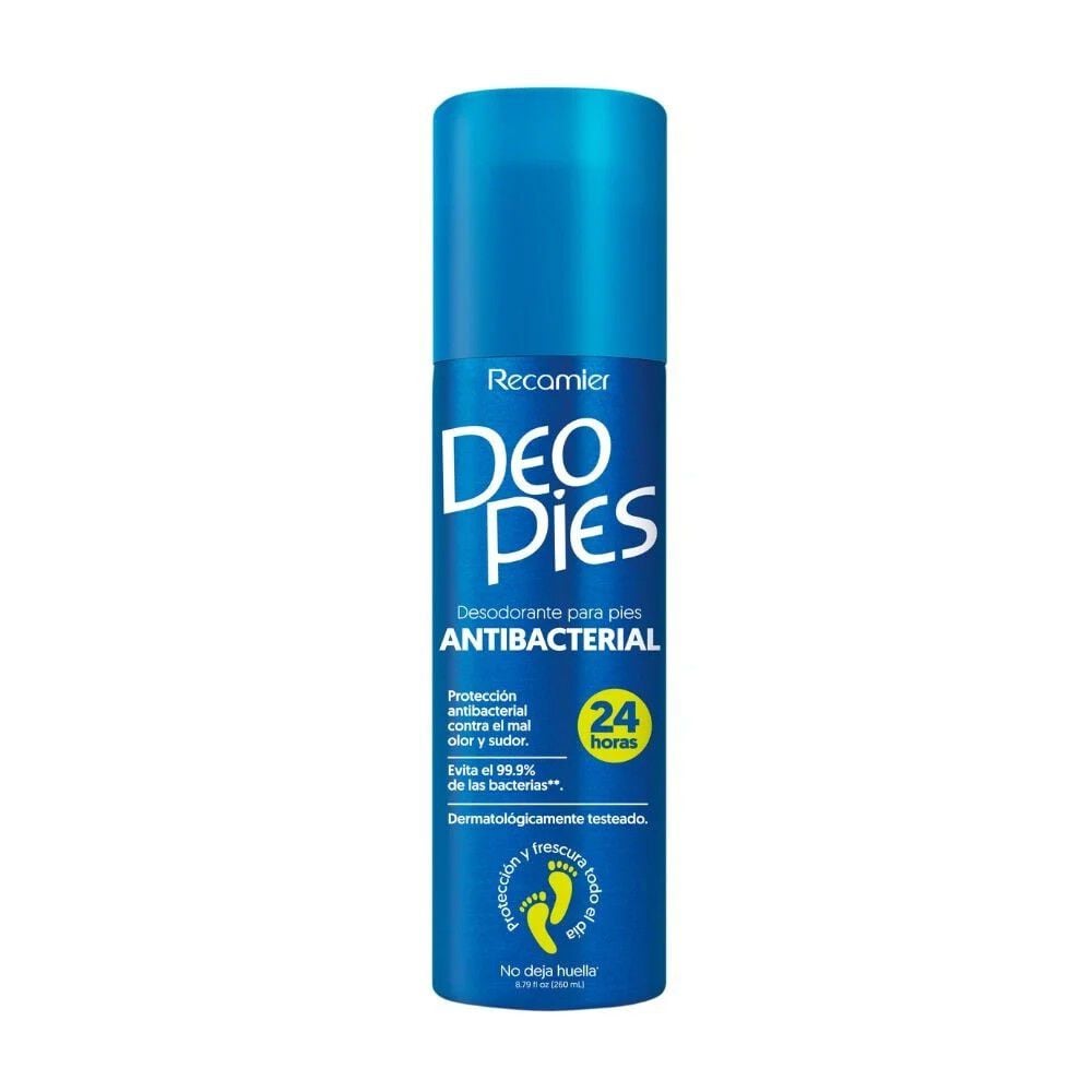 Deo Pies Desodorante para Pies Spray Antibacterial 260ml
