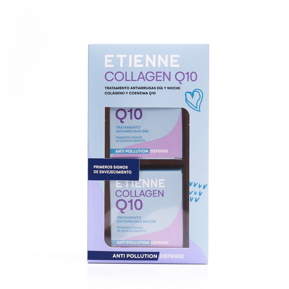 Colágeno-Q10-Tratamiento-Antiarrugas-Crema-Dia-50-grs-+-Crema-Noche-50-grs-imagen-1