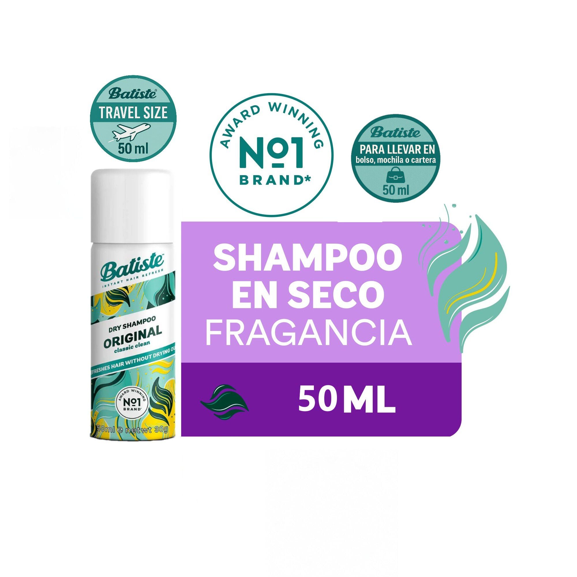 Batiste Shampoo en Seco Original 5 ml
