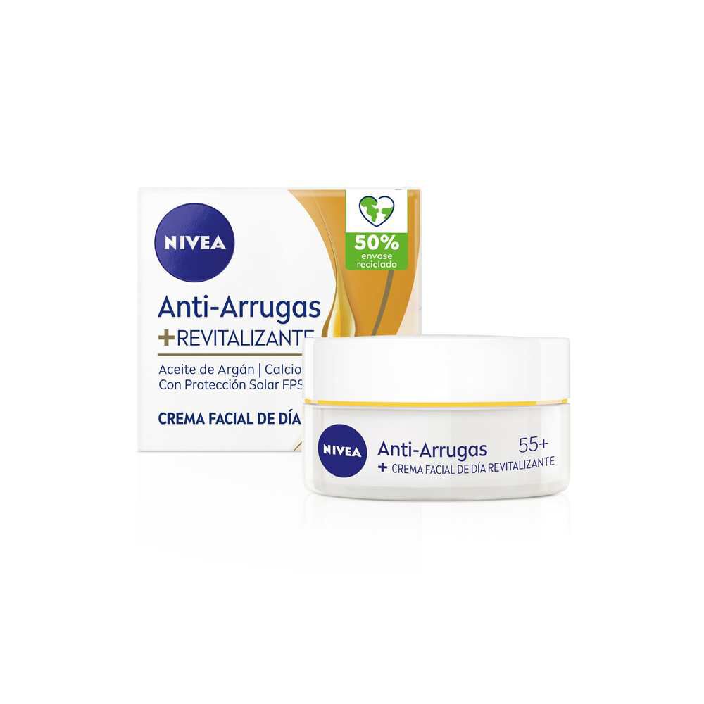 Crema Facial Antiarrugas + Revitalizante 50 mL