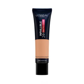 Base-Infallible-Matte-Cover-Foundation-Frites-290-Ambre-Dore-imagen