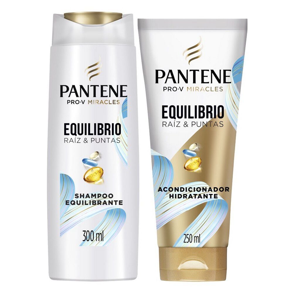 Pack Shampoo y Acondicionador Pro-V Miracles Equilibrio 300ml + 250ml