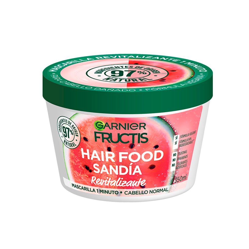 Mascarilla-Revitalizante-1-Minuto-Sandía-Cabello-Normal-350mL-imagen-2