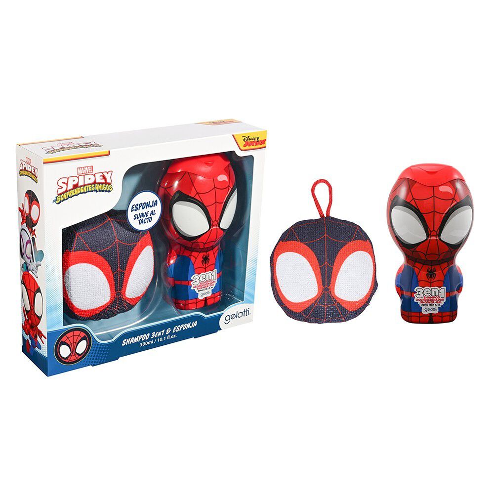 Set-de-Baño-Shampoo-Spiderman-+-Esponja-Miles-imagen-2