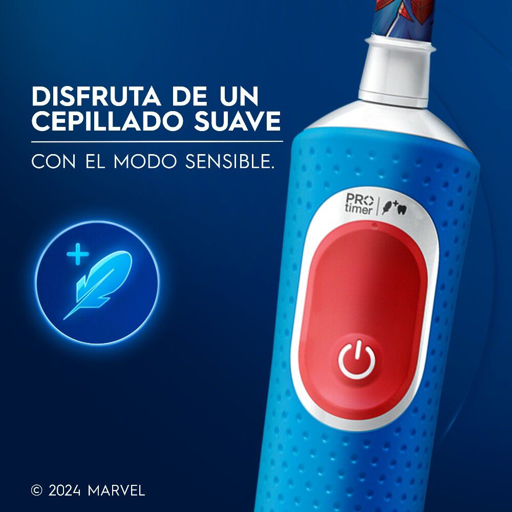 Cepillo-de-Dientes-Eléctrico-Marvel-Spider-Man-Recargable-1-Unidad-imagen-3