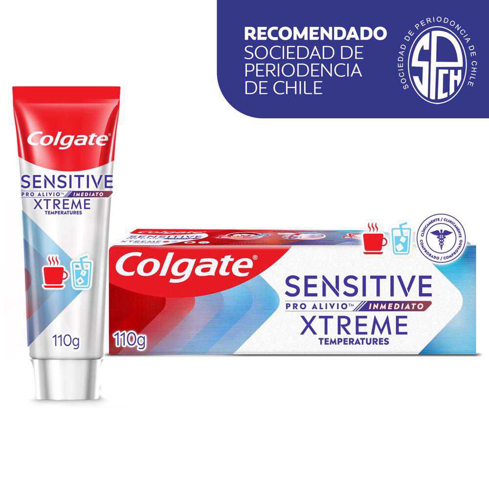 Pasta Dental Sensitive Pro Alivio Inmediato Xtreme Temperatures 110g