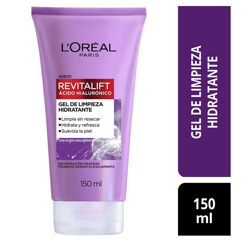 Gel de Limpieza Hidratante Revitalift Ácido Hialurónico 150 mL