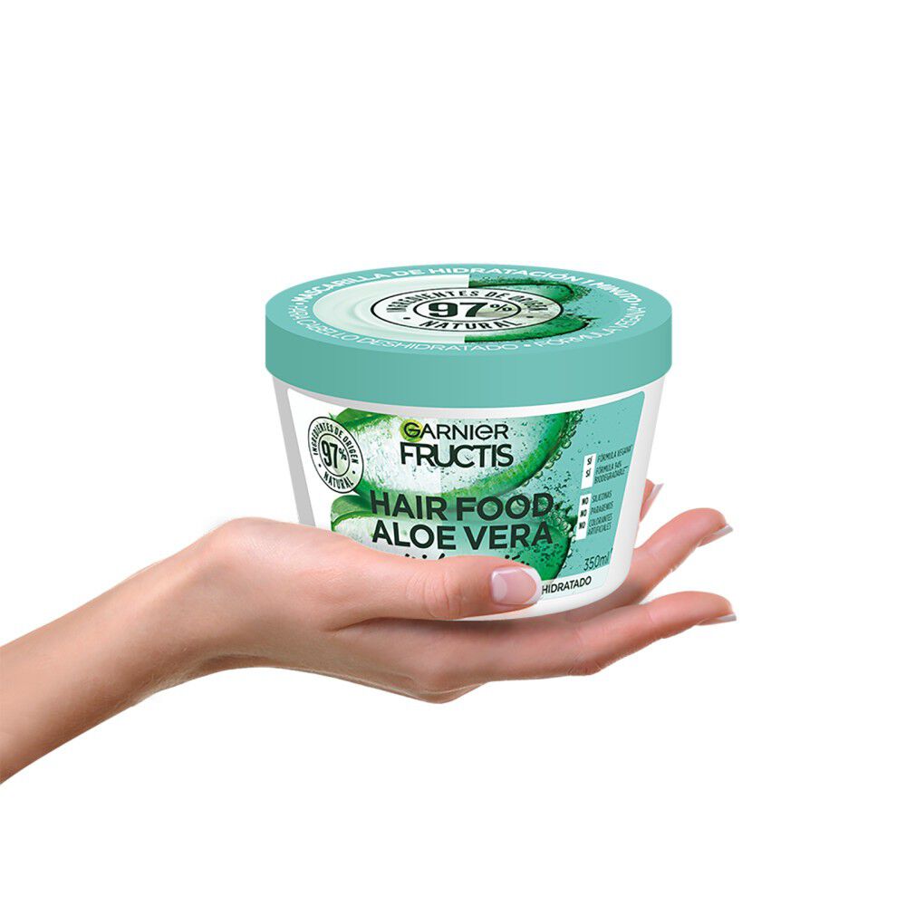 Garnier-Hair-Food-Aloe-Vera-Mascarilla-de-Reparación-1-Minuto-350-mL-imagen-4