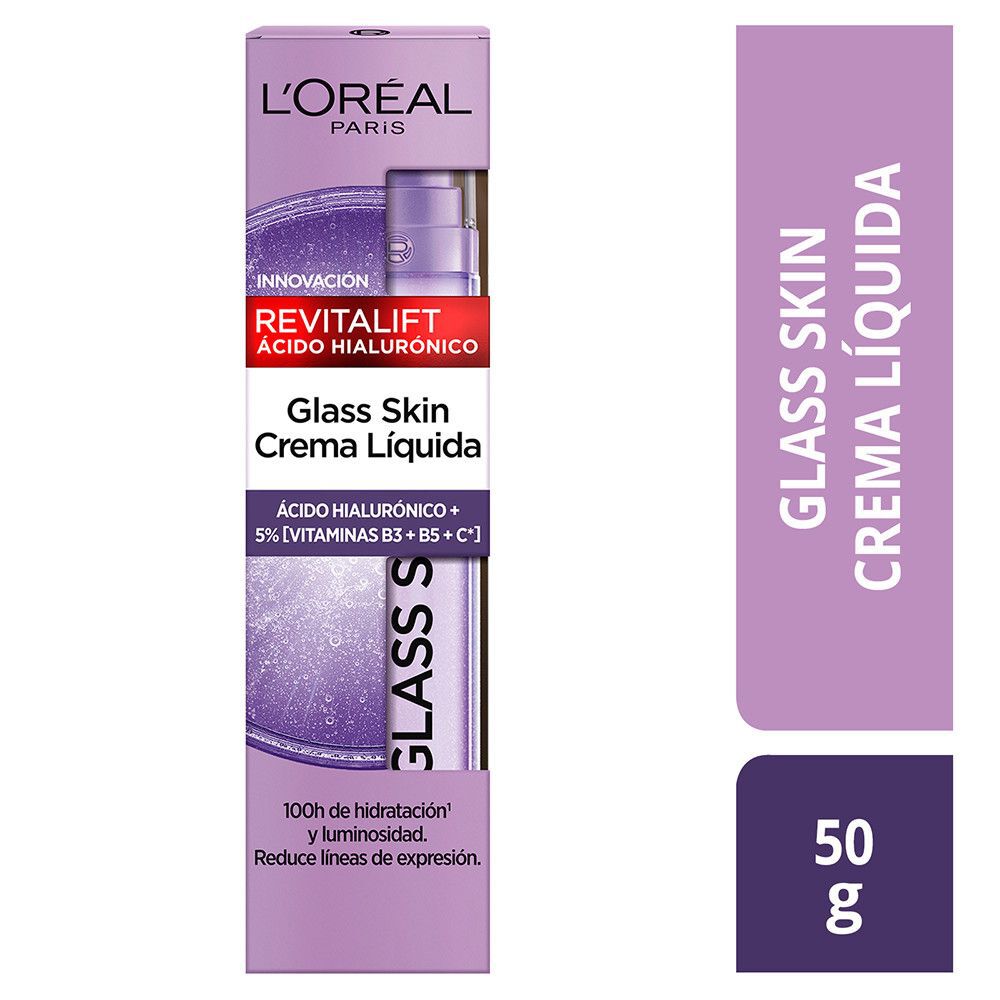 Revitalift Glass Skin Crema Líquida.