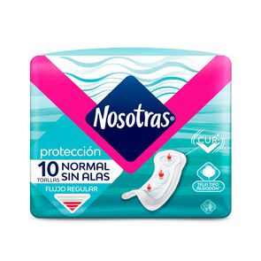 Toalla-Higiénica-Día--Normal-sin-Alas-Tela-Suave-10-Unidades-imagen