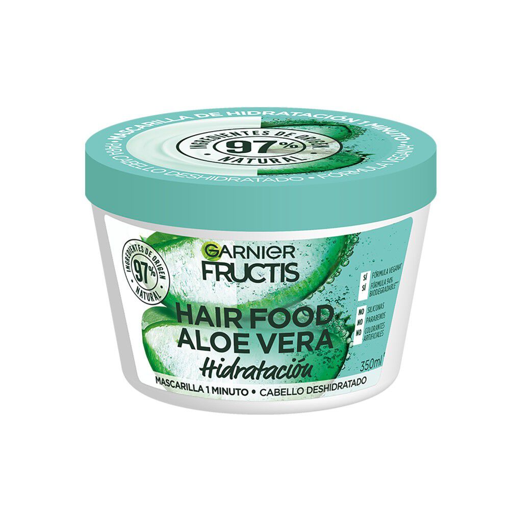 Garnier-Hair-Food-Aloe-Vera-Mascarilla-de-Reparación-1-Minuto-350-mL-imagen-2