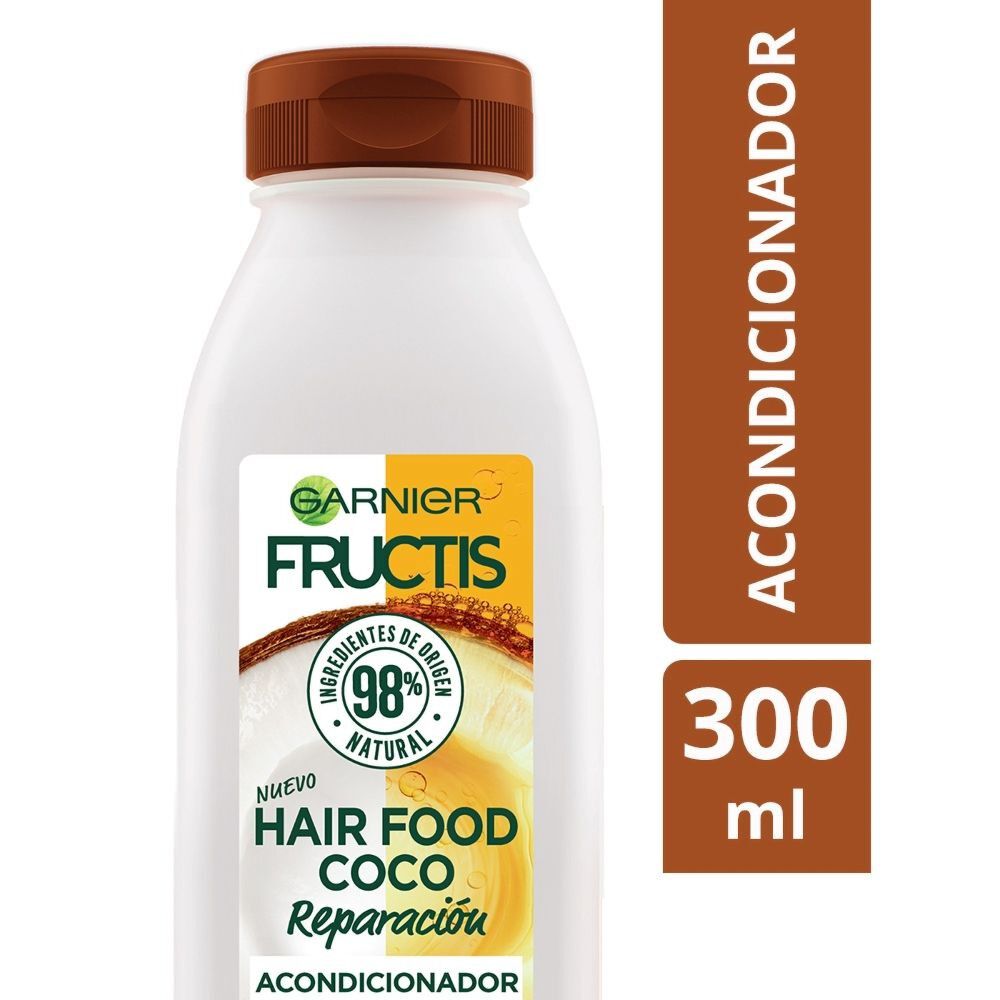 Garnier-Hair-Food-Acondicionador-Coco-Reparación-Cabello-Dañado-300-mL-imagen-1