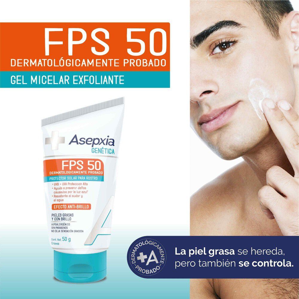 Crema-Protectora-Solar-para-Rostro-Fps-50-Anti-Brillo-50-grs-imagen-5