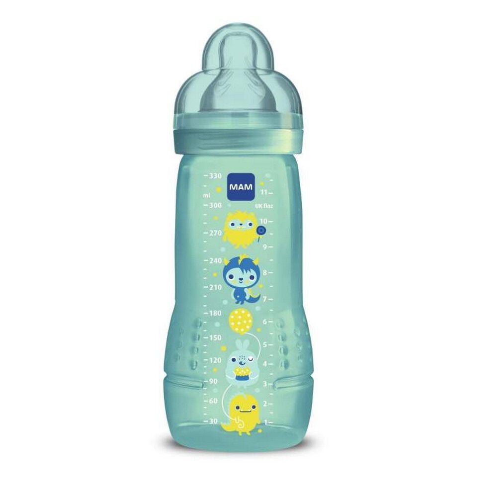 Mamadera Baby Bottle 4 Meses 330 mL (Colores aleatorios -Sujetos a Disponibilidad)