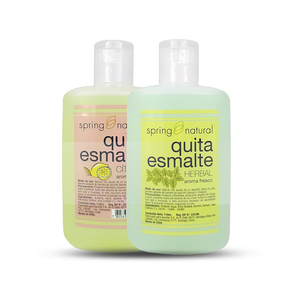 Pack de Quitaesmalte 110 mL x 2 image number null