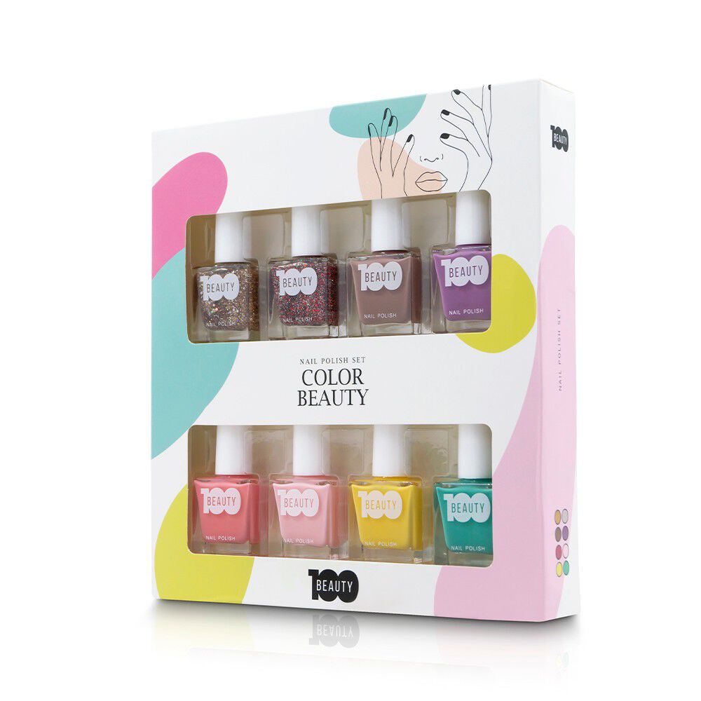 Pack-x8-Esmaltes-De-Uñas-Beauty-Colores-Pasteles-imagen-3