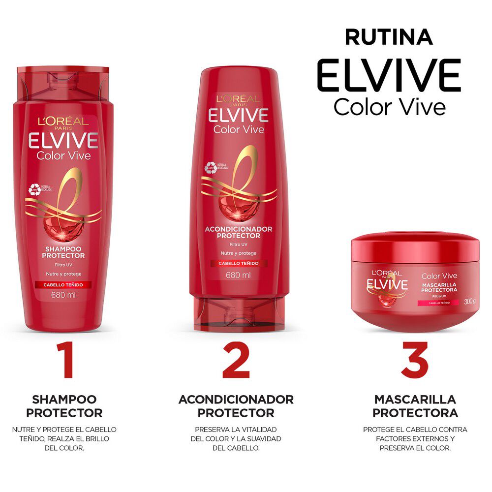 Patria Monografía Multa Color-Vive Shampoo Protector Cabello Tenido con Filtro Uv 680 ml