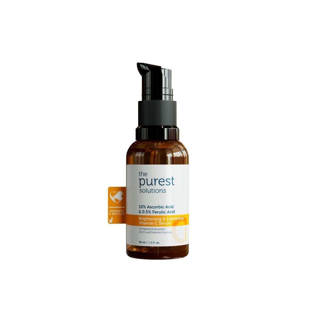 Serum Iluminador con Vitamina C, 10% Acido Ascorbico y Acido Ferulico 0,5% 30ml