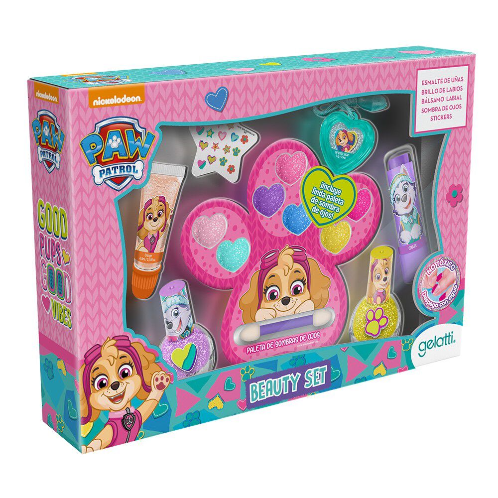 Set-de-Maquillaje-Sky,-2-Esmaltes-+-1-Balsamo-Labial+1-Brillo-Labial+Paleta-Sombras-Ojos-+-Collar-imagen-1