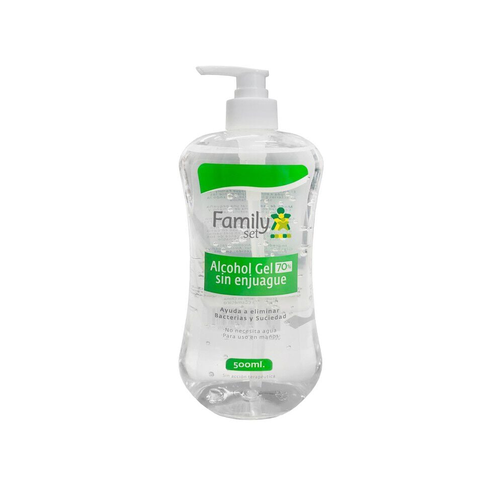 Alcohol Gel para Manos Sin Enjuague 500 mL