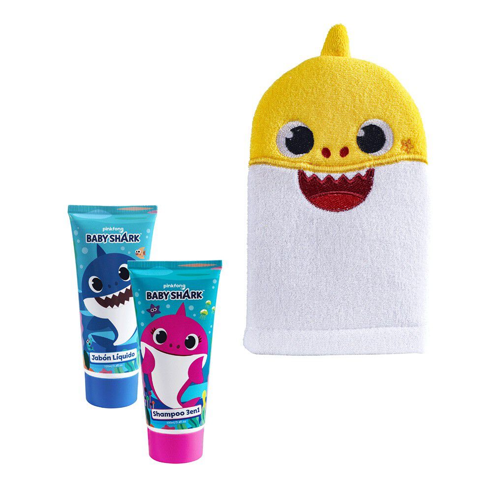 Set-Guante-de-Baño-Baby-Shark-imagen-3