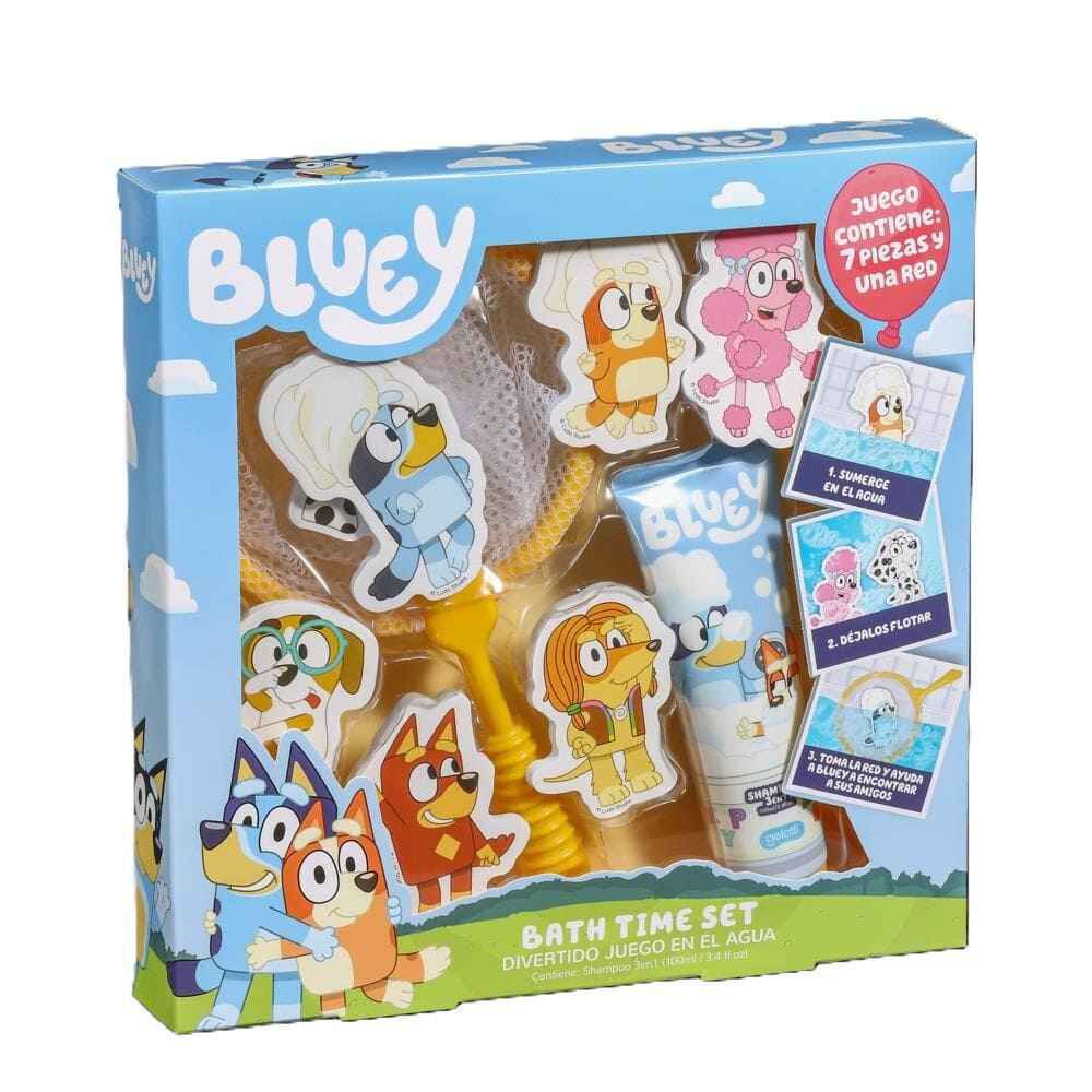 Shampoo 3En1 + Juego De Agua Bluey