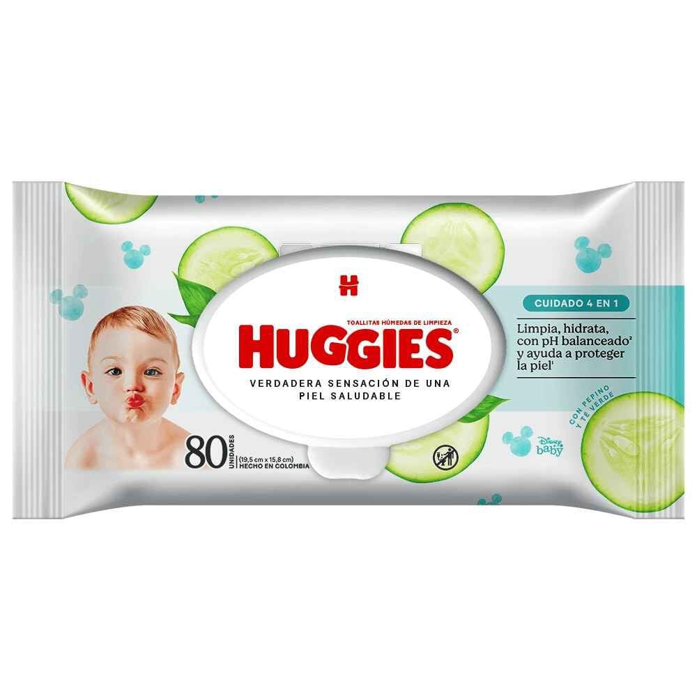 Toallas Húmedas Huggies Cuidado 4en1 80 un