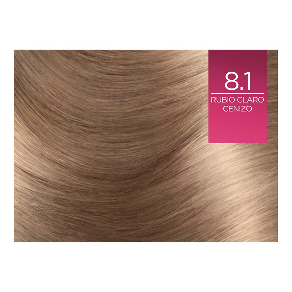 8/1-Rubio-Claro-Ceniza-Coloración-Crema-C/Pro-Keratina-47-grs-imagen-4
