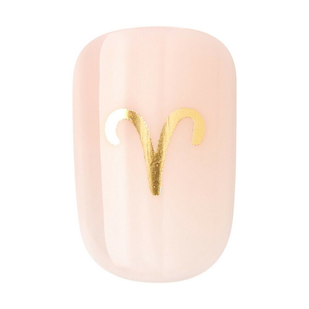 New-Impress-Colección-Zodiaco-Aries-Press-On-Manicure-30-Unidades-imagen-3