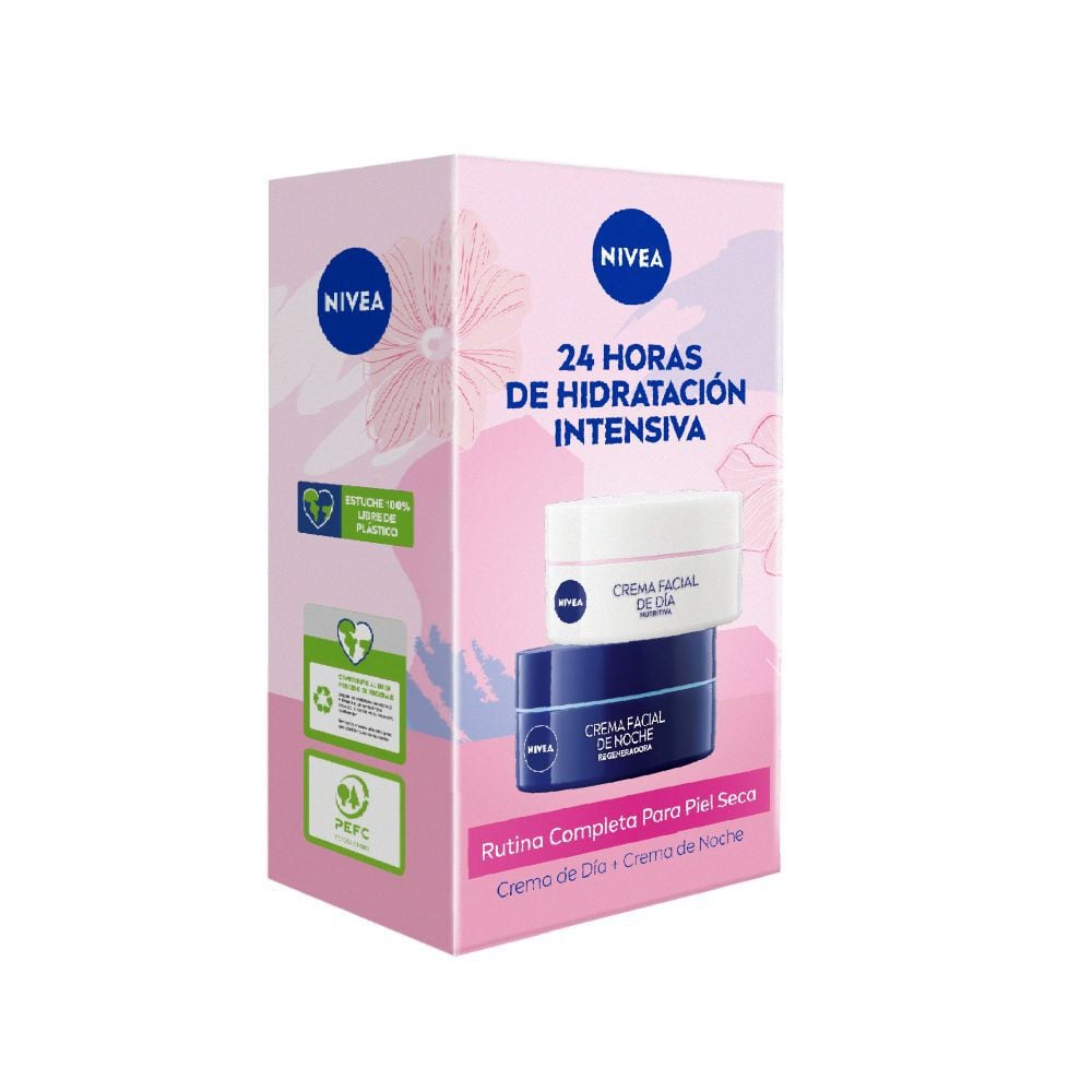 Pack Hidratantes Piel Seca 50 ml + Noche 50 ml