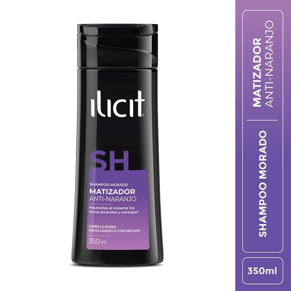 Shampoo Matizador Morado Kera-V Anti-Efecto Anaranjado 350 ml
