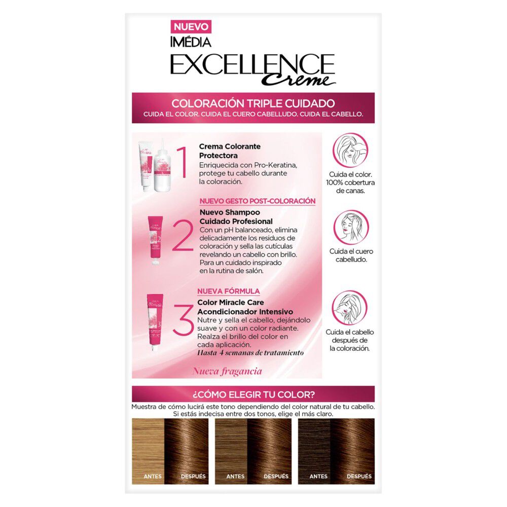 Coloración-Excellence-Creme-5.3-Castaño-Claro-Dorado-imagen-2