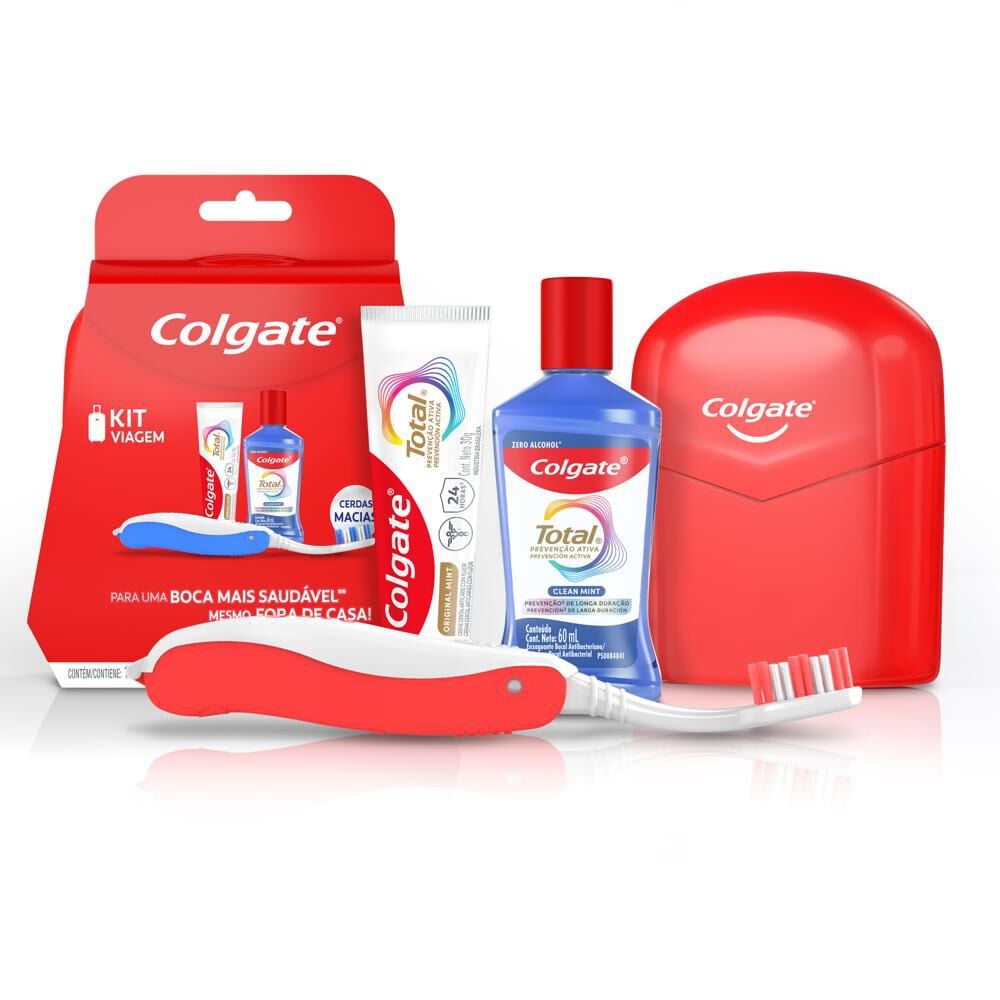 Kit De Higiene Bucal Para Viaje Total