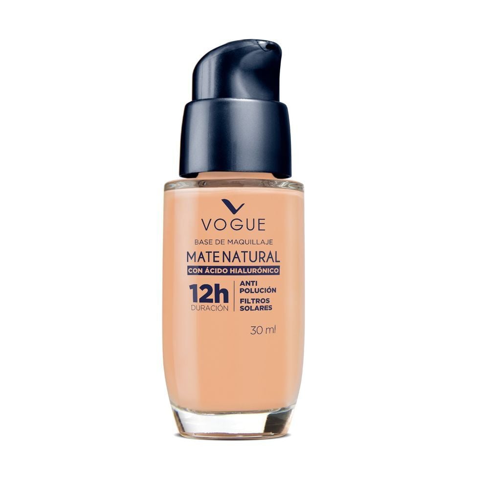 Base de Maquillaje Mate Natural con Ácido Hialurónico 12H Gitano 30 ml