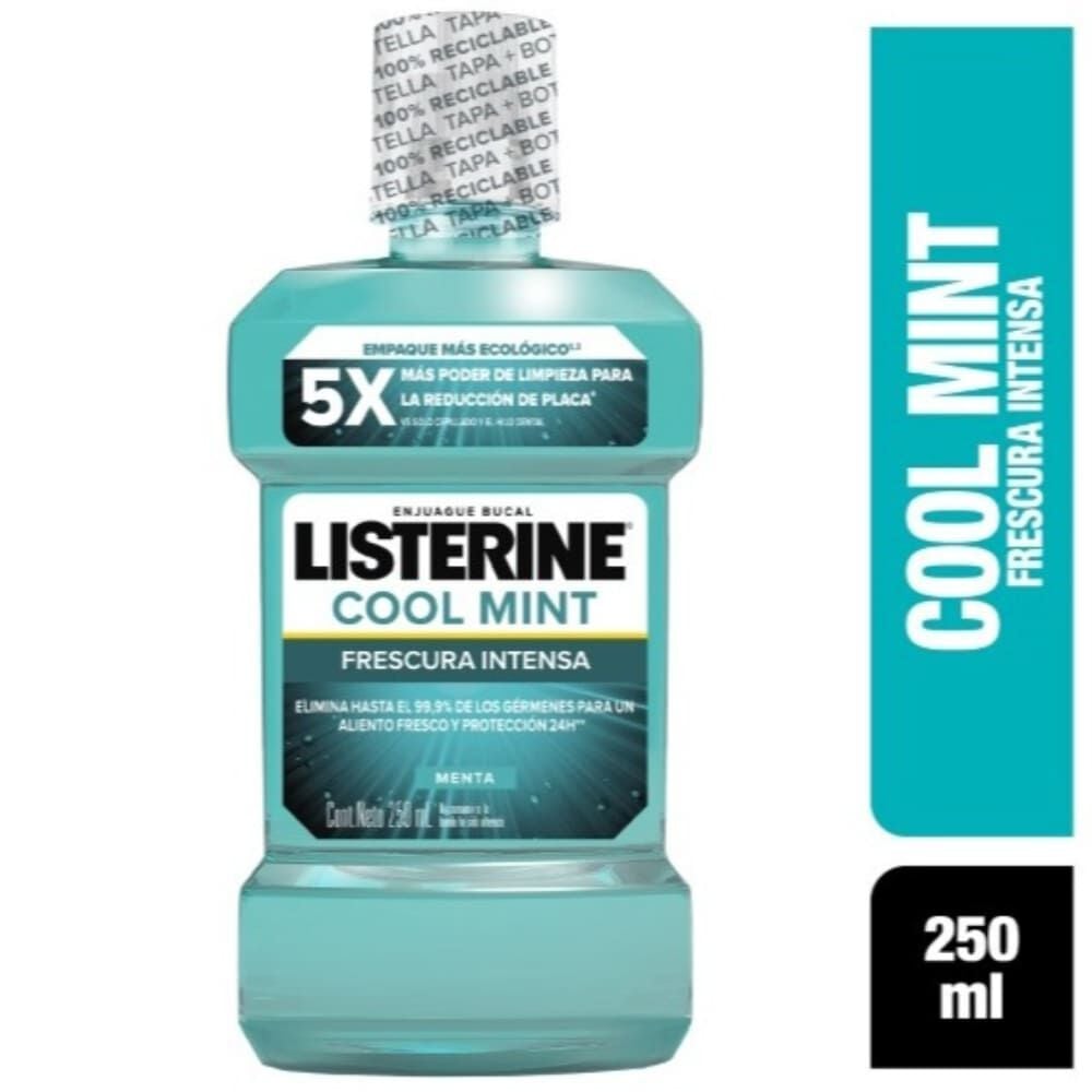 Enjuague Bucal Listerine® Cool Mint 250Ml