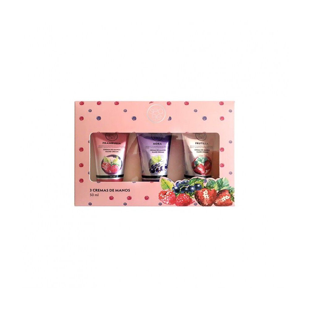 Spa-Be-Set-Cremas-Manos-Berries-50-mL-X3-imagen