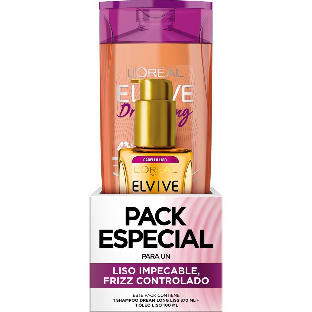 Pack-Dream-Long-Liss-Especial-Shampoo-370-ml-+-Óleo-Extraordinario-Liso-100-ml--imagen-2