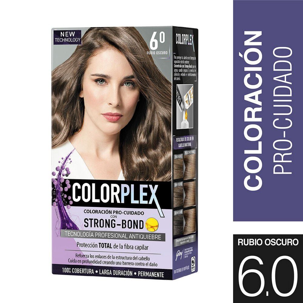 Coloración Permanente Pre-Cuidado Strong-Bond 6.0 Rubio Oscuro