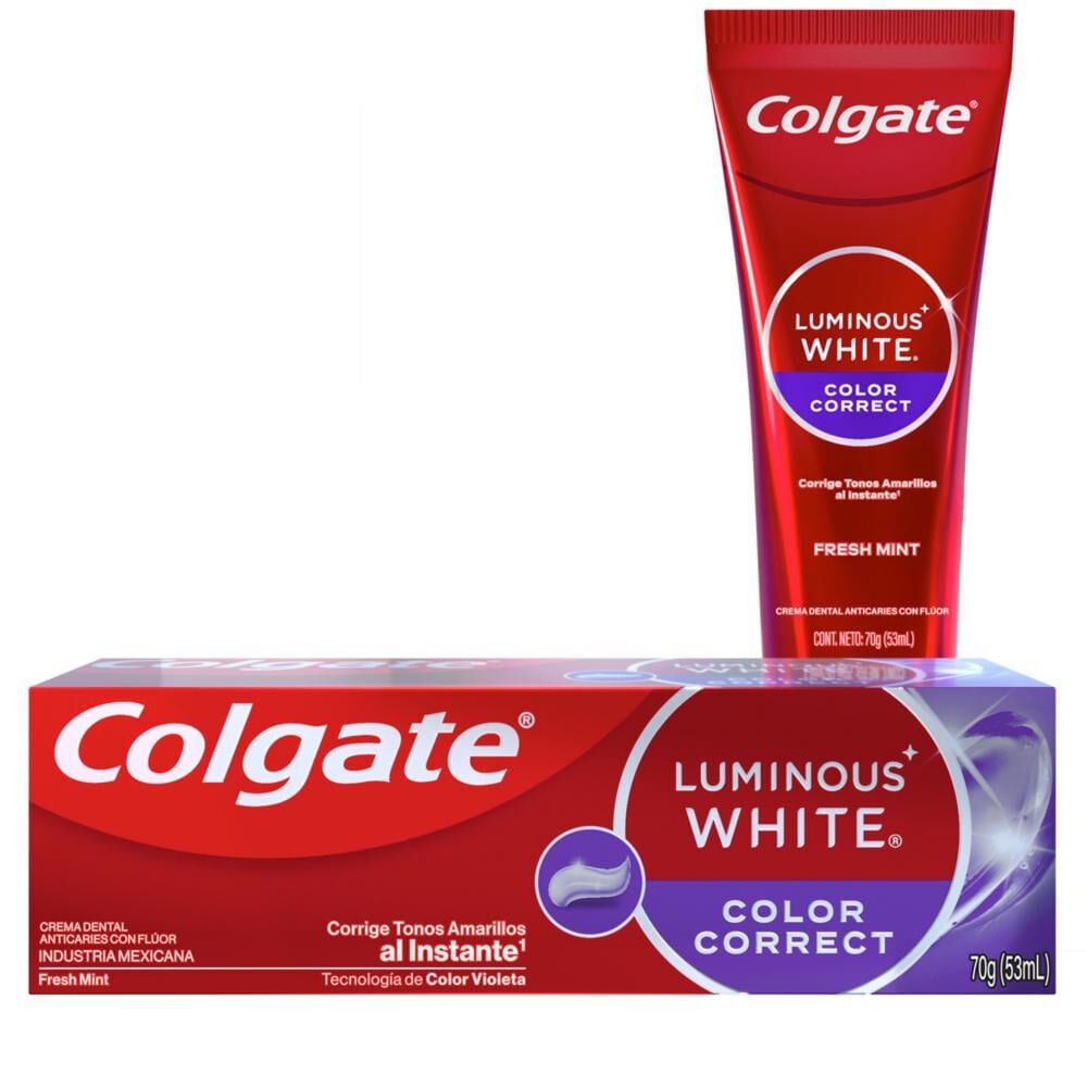 Pasta Dental Luminous White Color Correct 70G