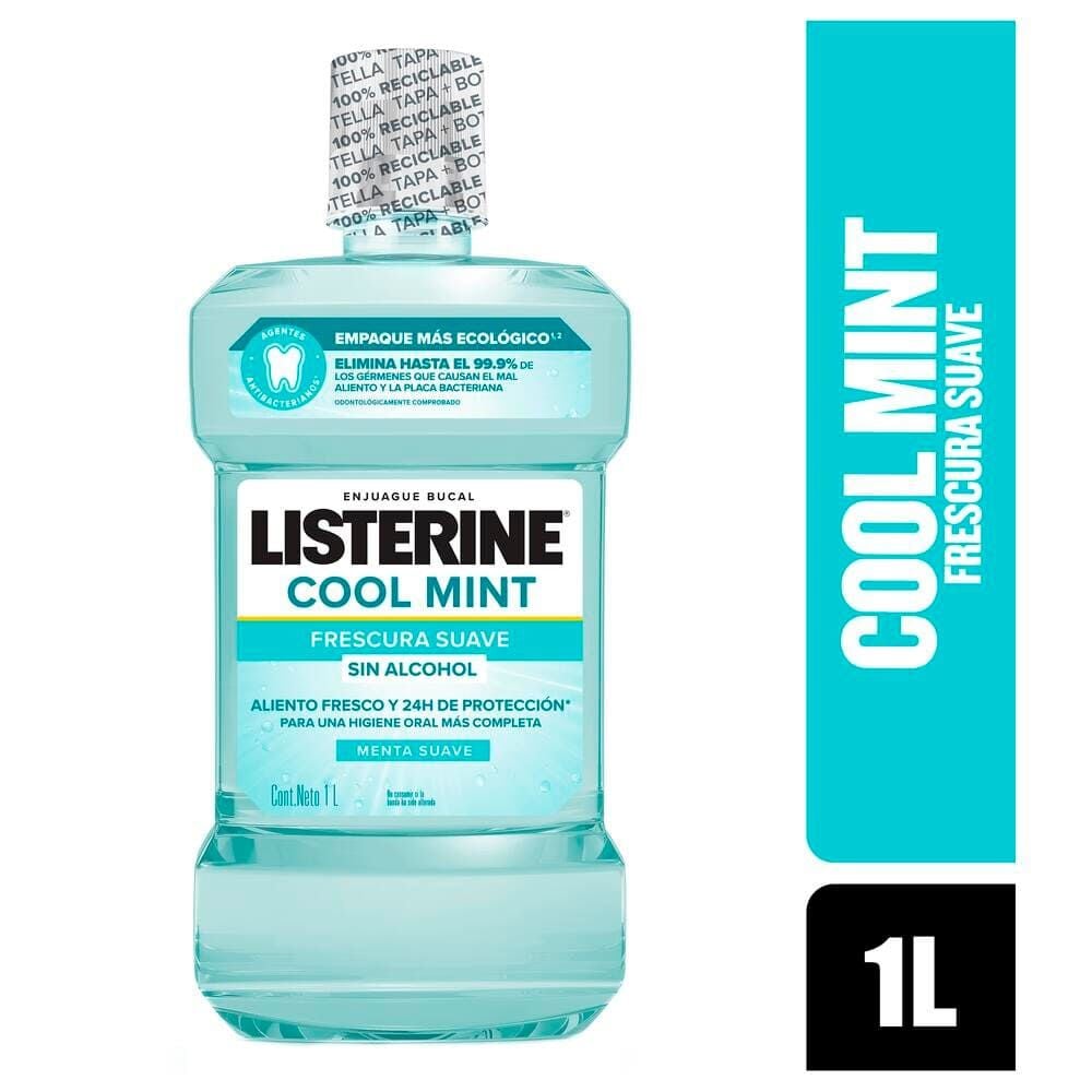 Enjuague Bucal Zero Menta Suave 1 Litro