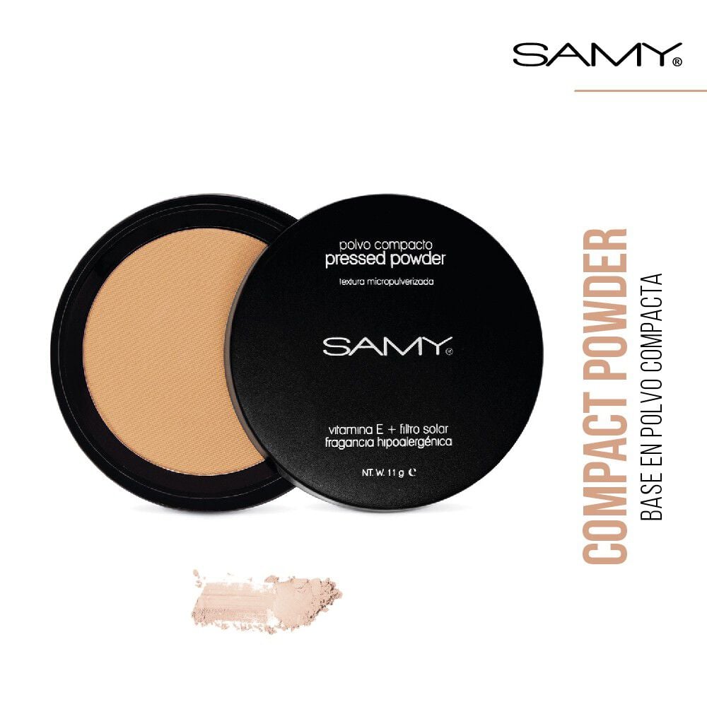 Pressed Powder Polvo Compacto Sin Espejo Natural