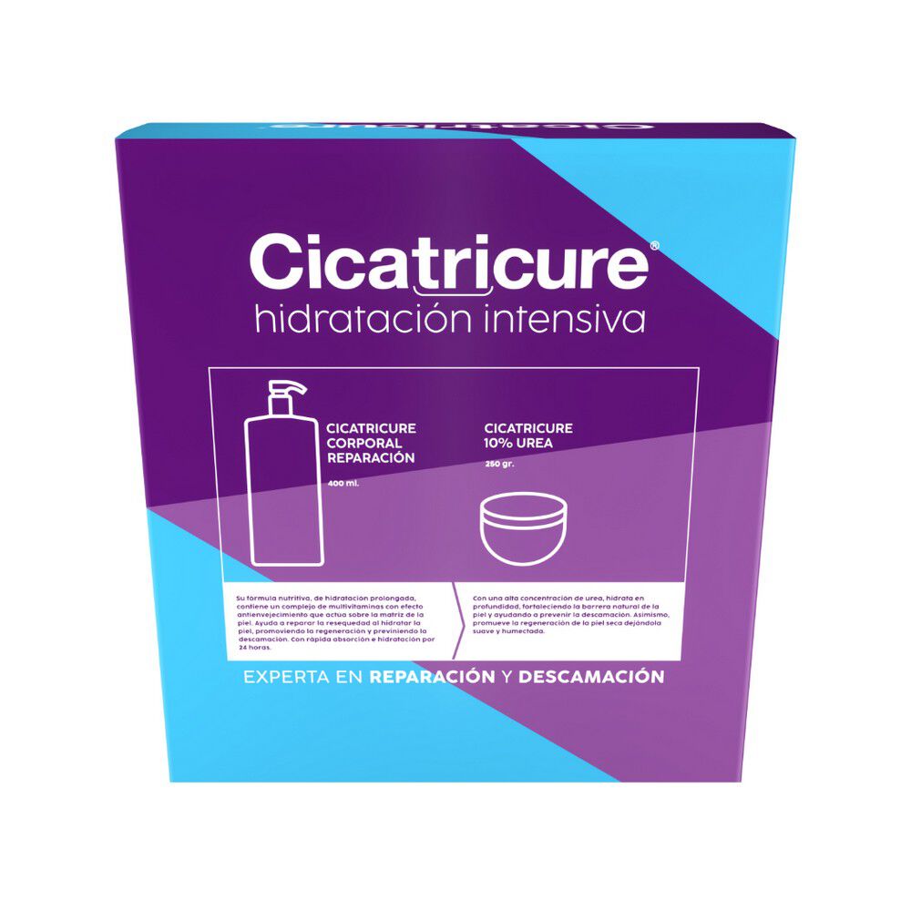 Pack-Cicatricure-Crema-Corporal-Hidratacion-Intensiva-400-Ml-+-Cica-Urea-10%-imagen-3