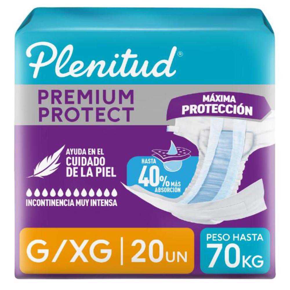Pañales para Adultos Plenitud Protect G 22 Un