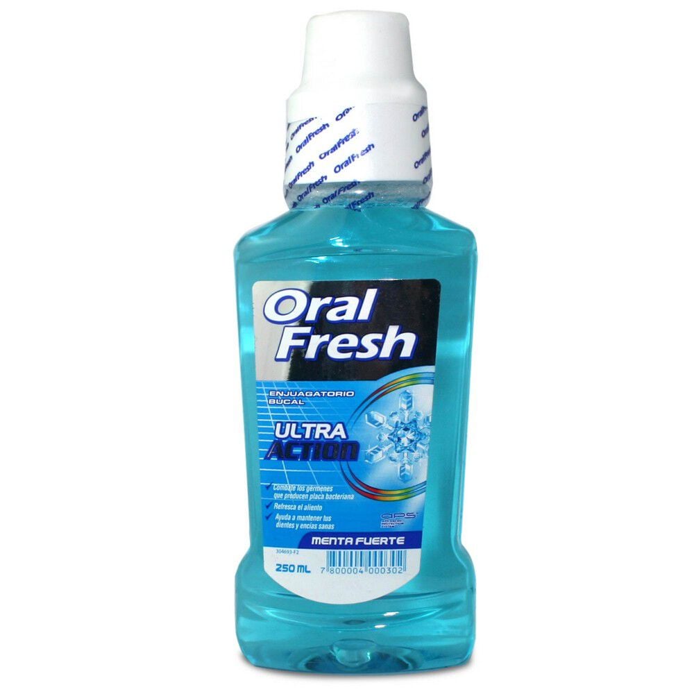Enjuague Bucal Menta Fuerte 250 mL