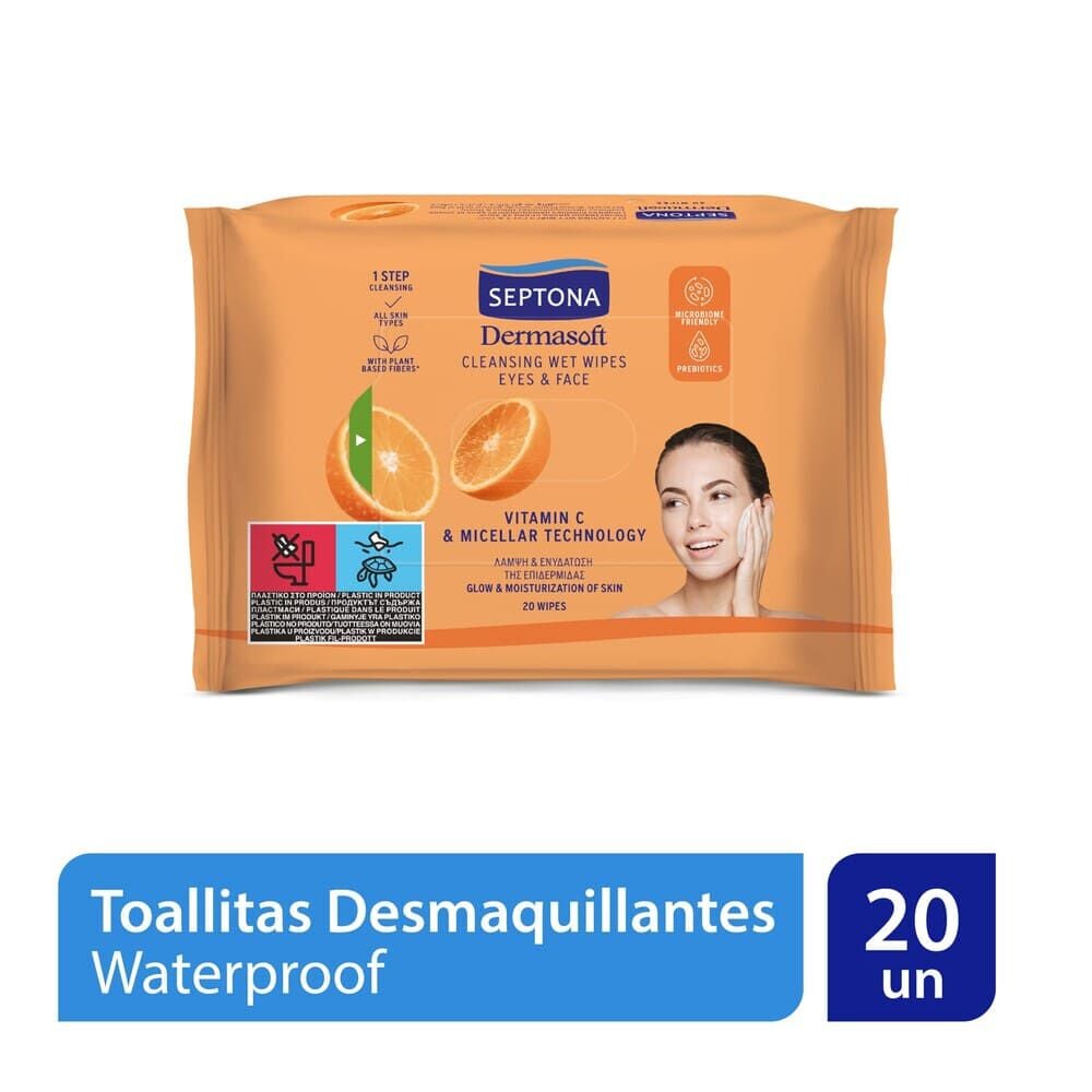 Toallas Desmaquillantes con Vitamina C y Tecnología Micelar