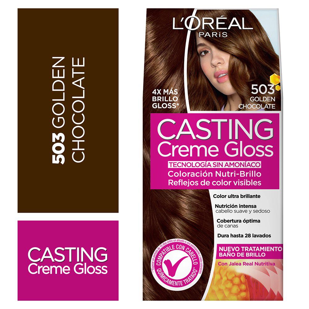Tintura Casting Creme Gloss 503 Golden Chocolate 45 gr Maicao