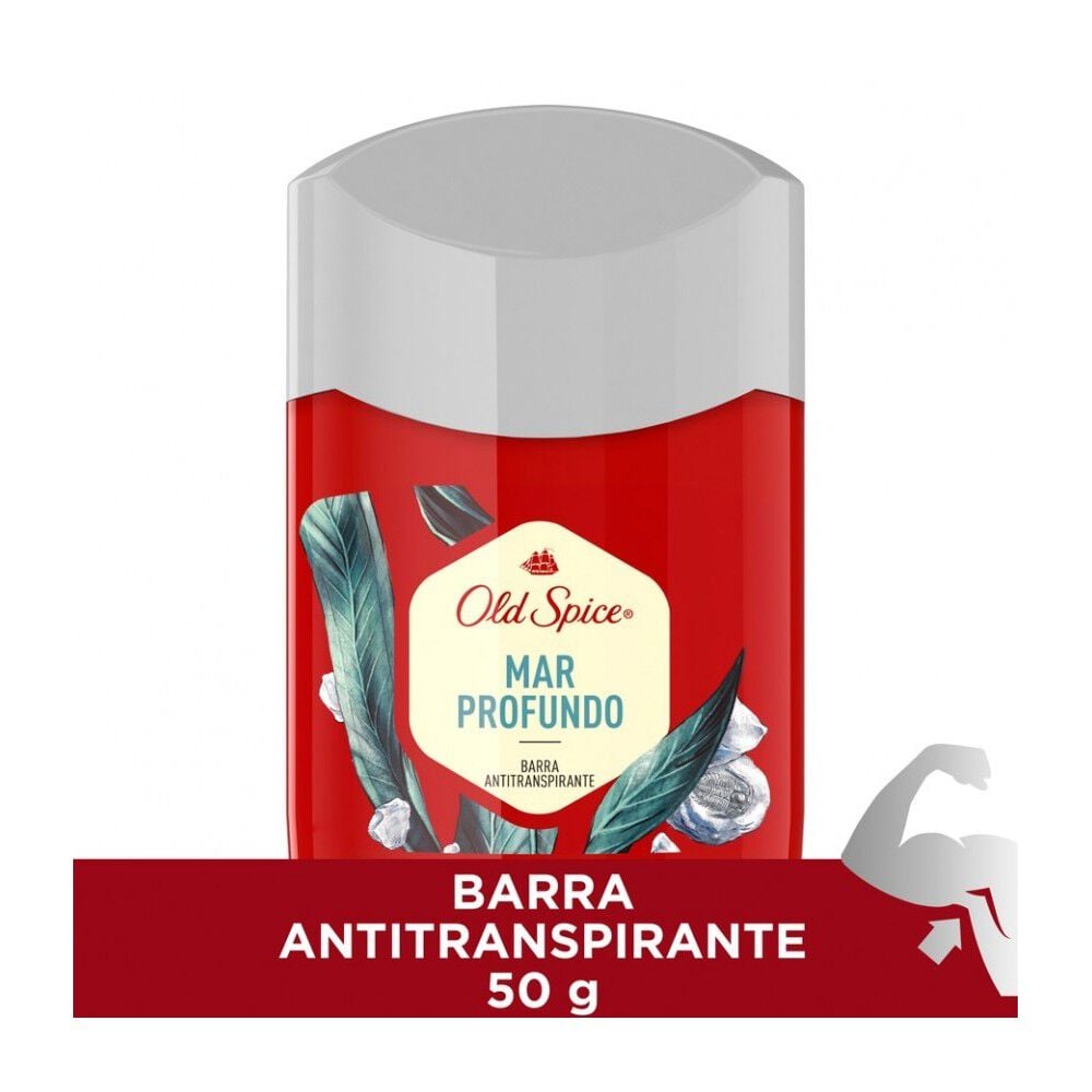 Desodorante Stick Barra Antitranspirante Mar Profundo 50 grs