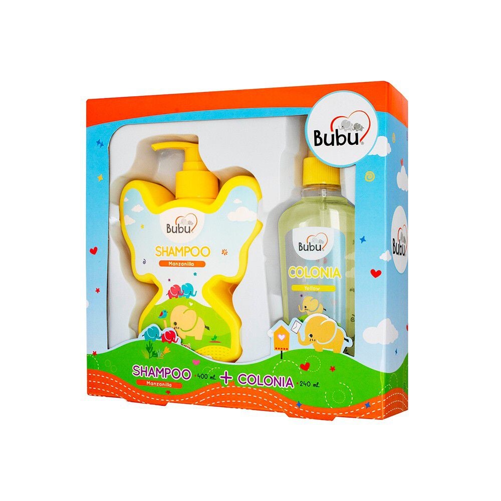 Shampoo Manzanilla 400 mL + Colonia 240 mL
